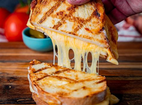 Grilled Cheese On A Grill Grilling 24x7