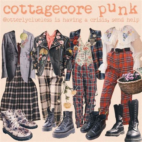 Cottagecore Punk Ig Otterlyclueless Fashion Cool Outfits Aesthetic Clothes
