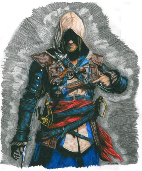 Assassins Creed Edward Drawing