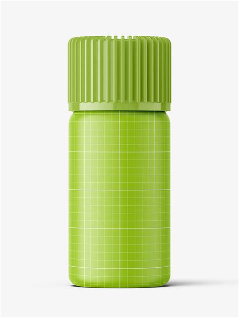 Download Small amber essential bottle mockup / 3ml - Smarty Mockups