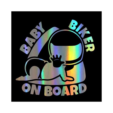 Baby Biker Sticker