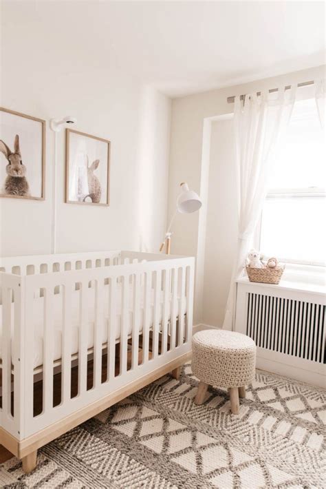 This gender neutral nursery has oodles of style! GENDER NEUTRAL NURSERY REVEAL in 2020 | Nursery neutral, Gender neutral nursery, Baby room decor