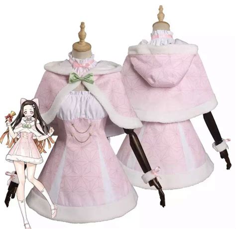 Po Nezuko Christmas Ver Cosplay Women S Fashion Dresses And Sets Sets Or Coordinates On Carousell
