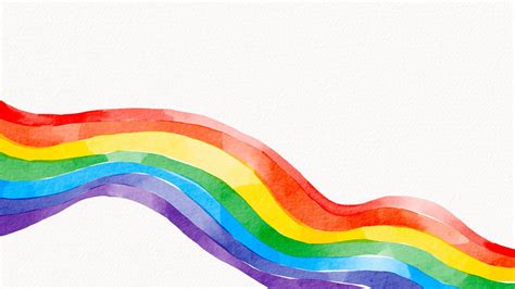 Download Subtle Lgbt Rainbow Wave Wallpaper