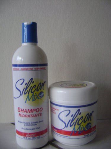 economical combo silicon mix hair treatment and shampoo 16 oz