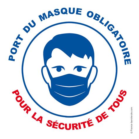 Port Du Masque Obligatoire Affiche Gratuite A Imprimer Affiche Port