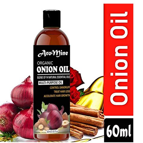 Buy Aromine Onion Herbal Hair Oil 60ml Online Get 62 Off