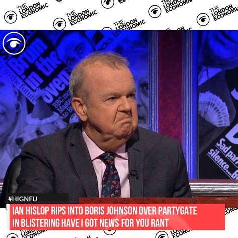Ian Hislop Rips Into Boris Johnson Over Partygate In Blistering Have I Got News For You Rant