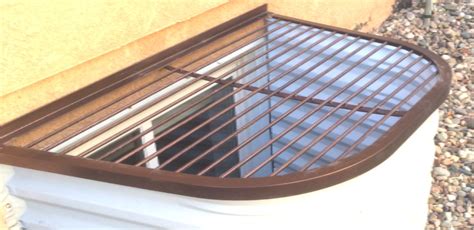 Available in gray, white, and copper vein. BasementWindowWellCovers.COM - We provide steel window ...