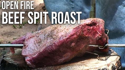 Copy cat for open pit, can not get here in florida so we came up with two that we think are close. How to Spit Roast Beef over fire | Recipe - YouTube
