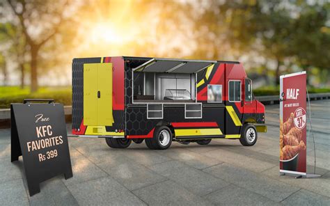 Psd mockup логотип на стене 22 августа 2020, 01:30. Modern Food Truck Wrap Mockup | PSD Mockup | Free Mockup