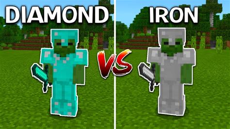 Diamond Armor Vs Iron Armor Minecraft United Uhc Youtube