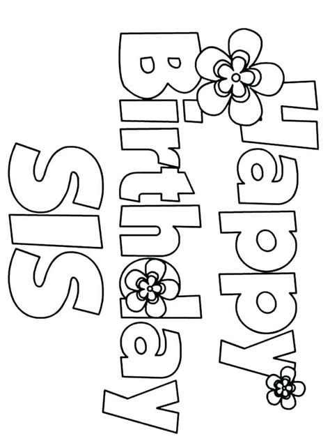 Download and print free happy birthday coloring pages to keep little hands occupied at home; Happy Birthday Coloring Pages To Print at GetColorings.com ...