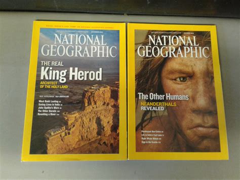 Lot Detail Magazines National Geographic 2008