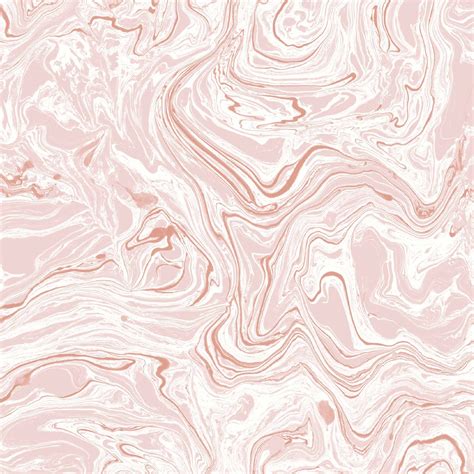 Marble Effect Wallpaper Flow Blush And White Woodchip