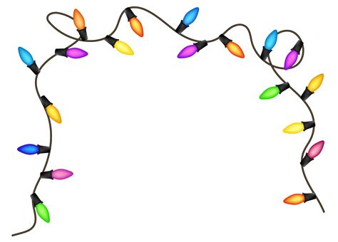 Christmas Lights Borders Clipart Library Vector Clipart Photo 2 Clipartix