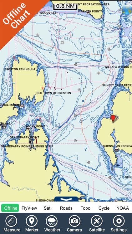 32 Map Of Lake Texhoma Maps Database Source