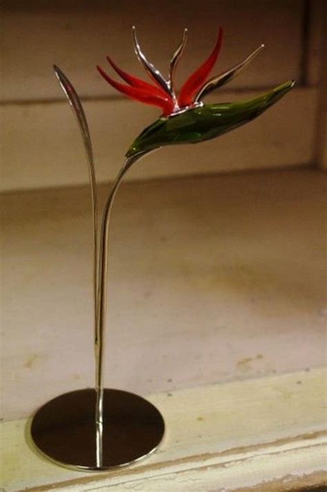 Step into the magical world of swarovski: Swarovski Crystal Bird of Paradise flower, with original ...