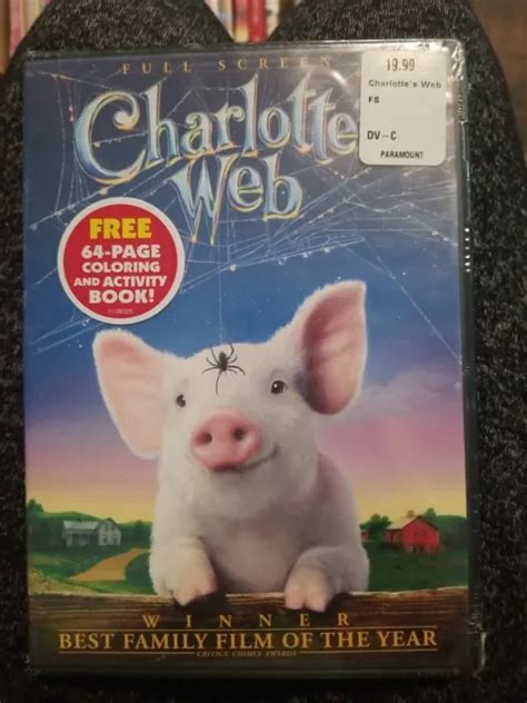 Charlottes Web T Set With Activity Book Dvd 2006 Factory