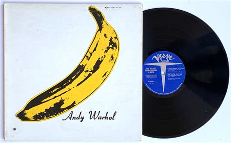 Velvet Underground And Nico 1968 Lp With Fully Intact Andy Warhol