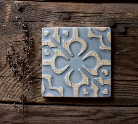 Handmade Ceramic Rustic Tiles For Kitchenbathroom Backsplash Etsy