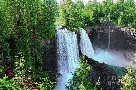 ︎ 100 mile house wikipedia page. Canim waterfalls double waterfall Canim River in forest ...