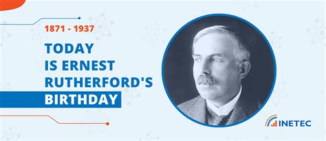 Today Is Ernest Rutherfords Birthday Latest News Inetec