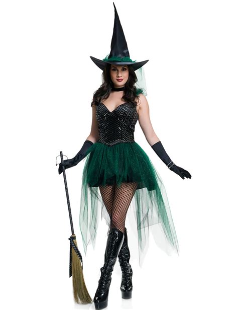 Buy Moonight 4 Pcs Gothic Witch Halloween Costume
