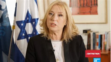 Israël Tzipi Livni Appelle à Un Gel De La Colonisation Lentretien