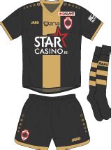 Reactie op standaard kit door een wordpress commentator. Royal Antwerp FC
