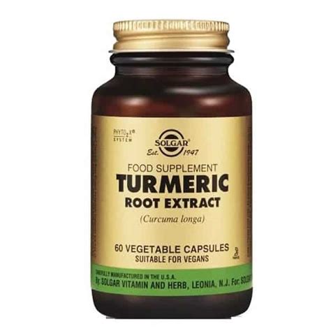 Solgar Turmeric Root Extract Veg Caps Alldaypharmacy Gr