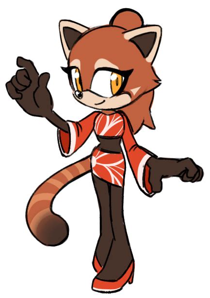 Red Panda Sonic Adoptable Closed By Proboom On Deviantart