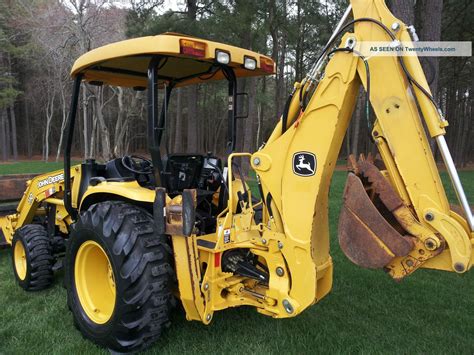 John Deere 110 Loader Backhoe 805 Hours