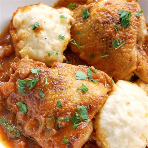 Chicken Paprikash With Dumplings My Gorgeous Recipes