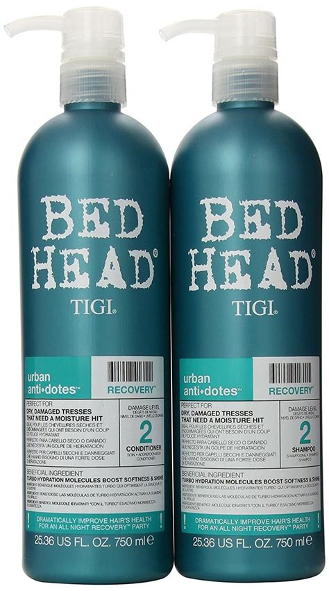Bead Head By TIGI Recovery Duo Pack Shampoo Conditioner 25 3oz