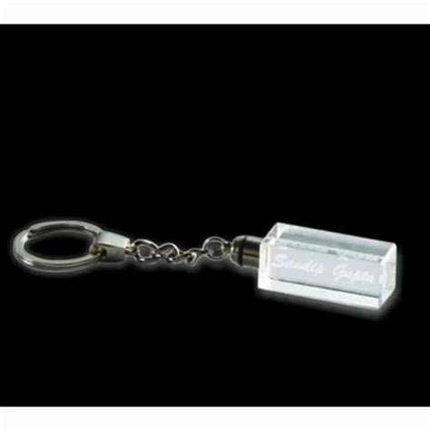 Rectangular 3d Kr 1 Crystal Key Ring Packaging Type Box Size 15 X