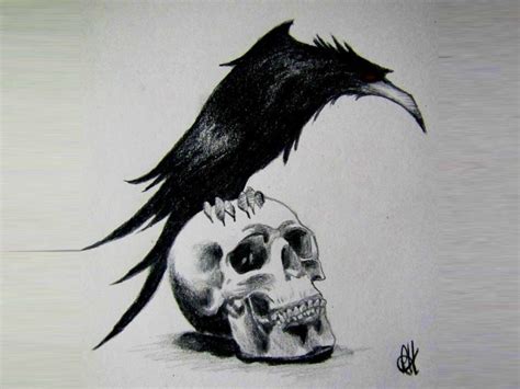 Pin By Michele Ashe On Nice Tats Raven Art Crown Art Bird Art