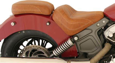 Indian Motorcycle Passenger Seat Black or Brown Mustang Scout Indian