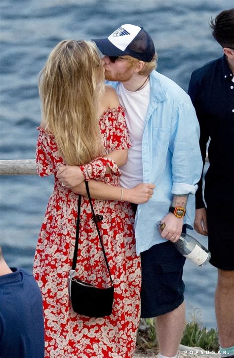 Ed Sheeran And Cherry Seaborn Kissing In Ibiza June Popsugar