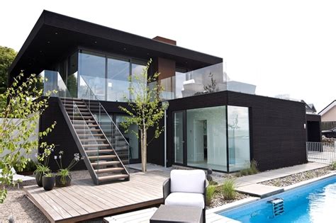 Nilsson Villa Modern Beach House With Black And White