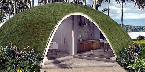 These Concrete Pour Houses Can Be Built For 3500 Dome House Earth