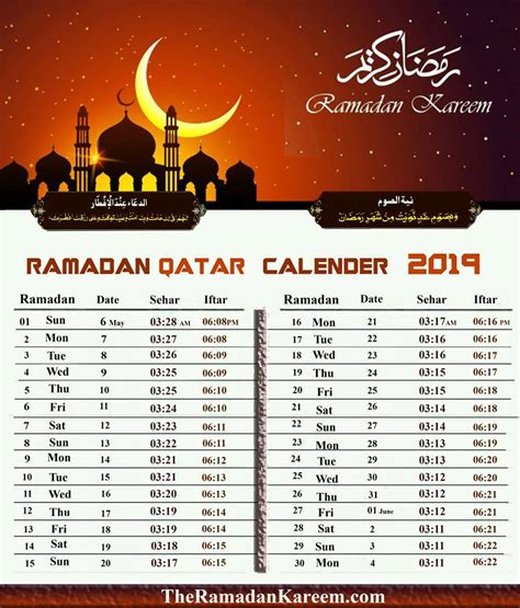 Today sehri & iftar time in karachi. Qatar Ramadan Timetable - Fasting Timing, Prayer Time 2020