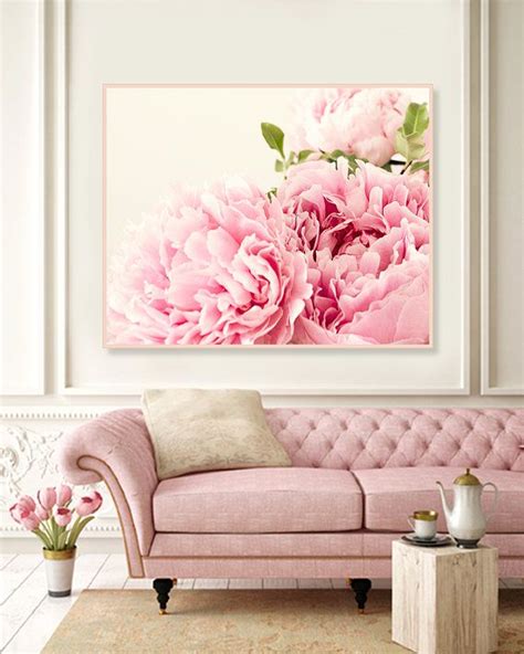 Peony Print Pink Peonies Photography Digital Download Floral Pink