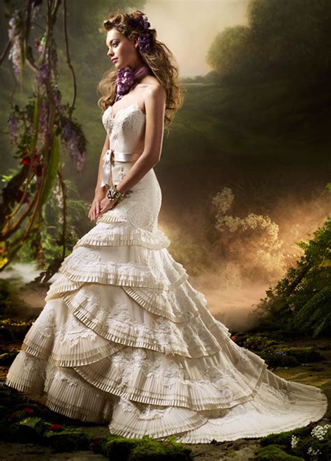Lazaro Victorian Lace A Line Wedding Dress Nearly Newlywed
