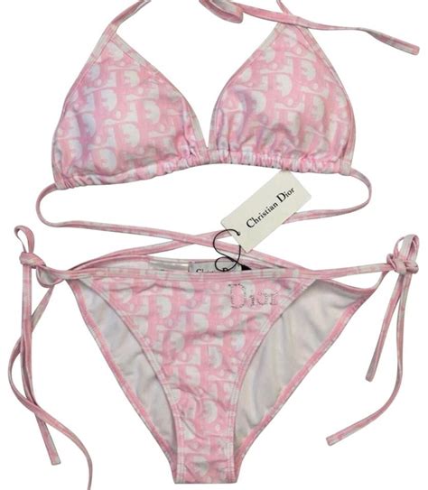 Dior Pink Monogram Bikini Set Size M Bikinis Luxury Bikini