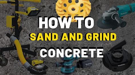 Sanding a concrete floor before staining ensures that the stain adheres and penetrates the surface well. How to Sand Concrete | For Exposed Floors and Beams ...