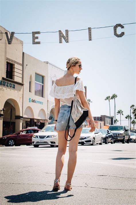 Los Angeles Venice Beach Sommer Kleidung Venice Beach Sommeroutfits