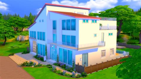 Barbie Dream House Sims 4 Speed Build Youtube