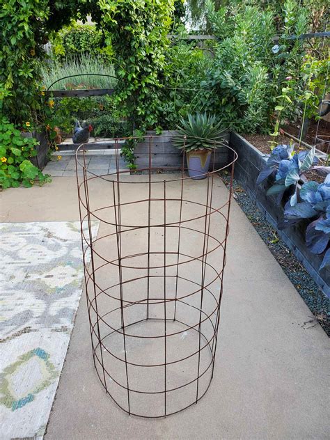 How To Make A Diy Tomato Cage Sturdy Easy And Cheap ~ Homestead And Chill
