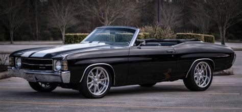 1972 Chevelle Convertible Pro Touring Ls3 Fi 6 Spd Frame Off Restored